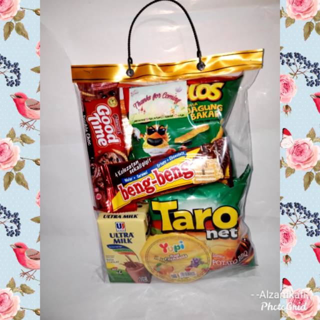 

Paket Snack Ultah / Snack Ulang Tahun / Bingkisan Ulang Tahun / Paket Snack Ulang Tahun