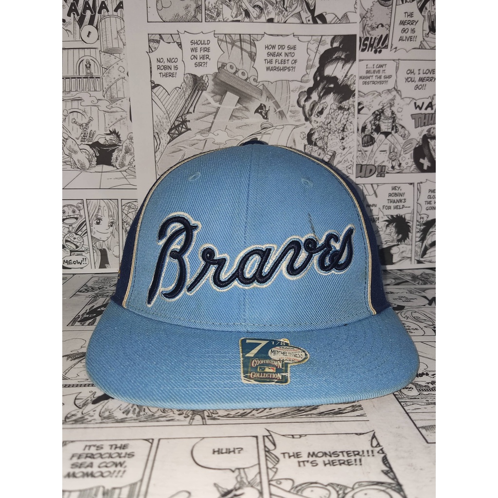 Topi Cap MLB Braves Second Bekas