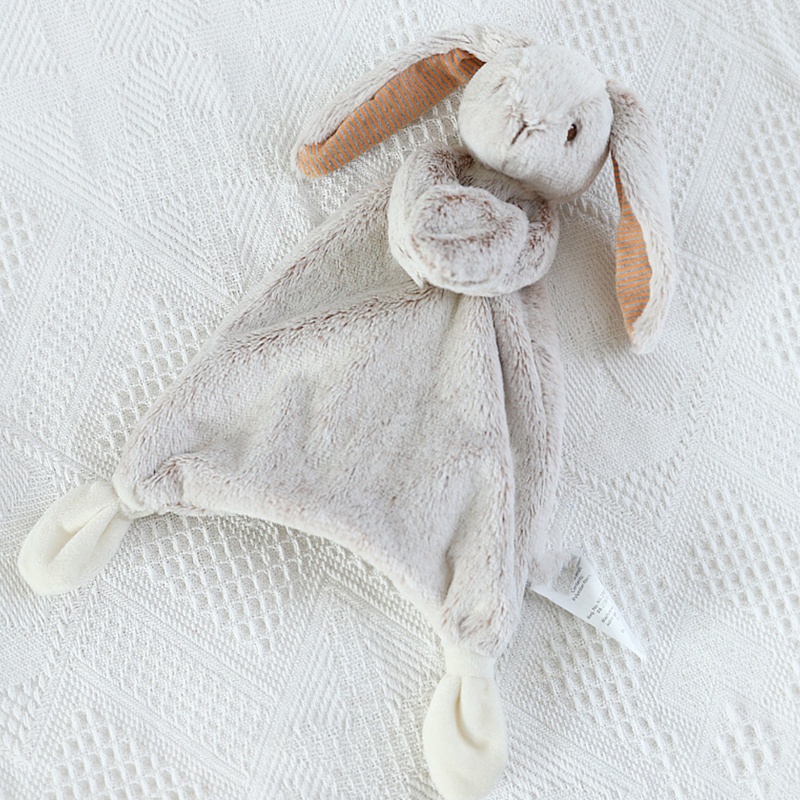 Mary 11 ''Little Rabbit Hand Puppet Toy Handmade Tidur Untuk Liontin Boneka Mainan Interaktif Untuk Bayi Emosi Halus Strol