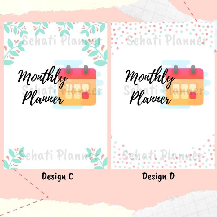 

Binder | Monthly Planner Bullet Journal Binder Loose Leaf A5 B5 Sehati Planner Kualitas Terbaik