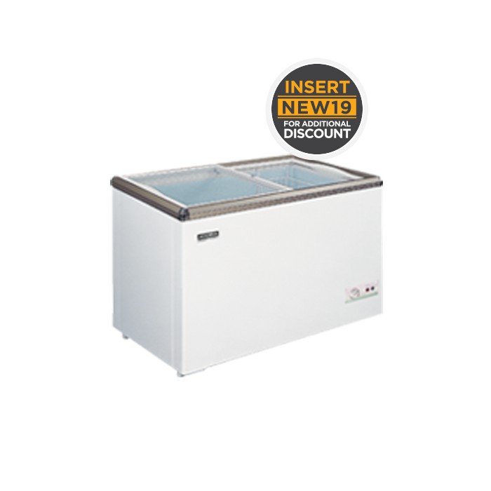 Modena Sliding Curve Freezer MC0310