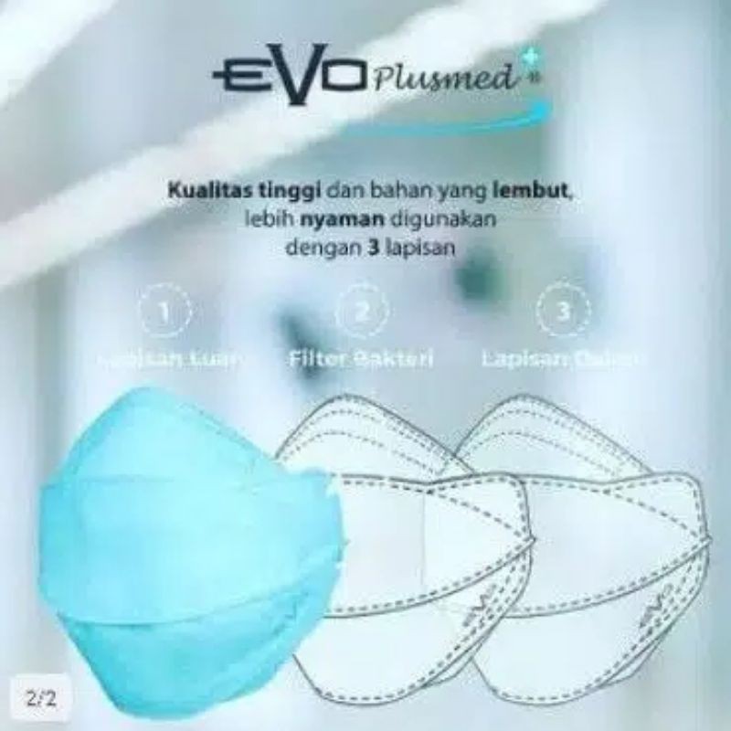 Masker Evo Plusmed earloop