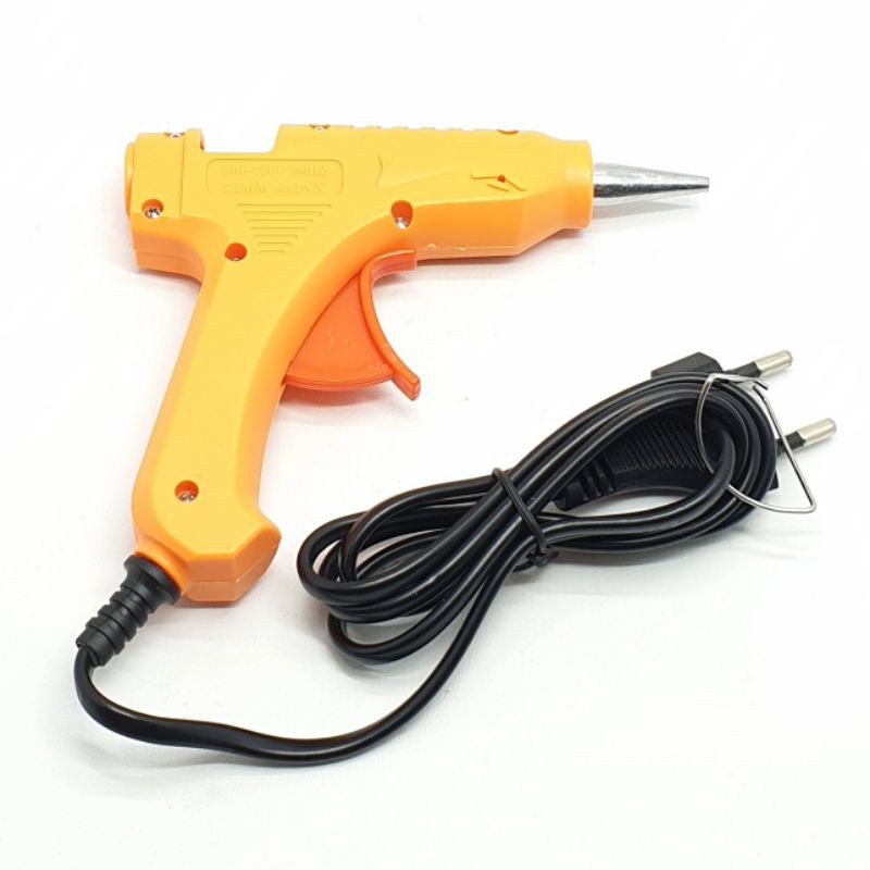 PIK GG118 Alat Lem Tembak 20W / PIK Glue Gun 20W / Lem Bakar Lilin Cair (P13cm x tT12cm)