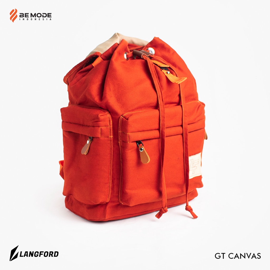 Ransel backpack vintage Canvas casual Gumala searies – LANGFORD