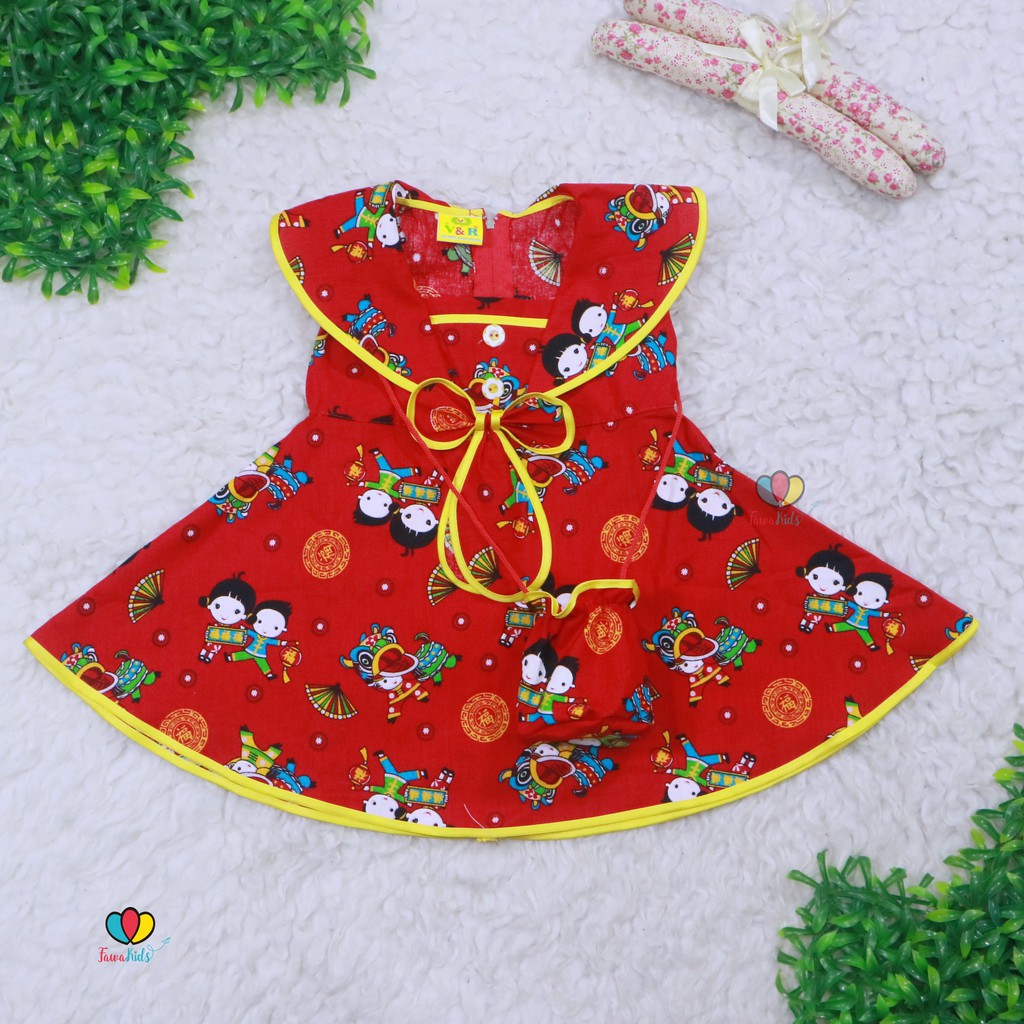 CL (Free TAS) Baju Anak Model China Umur 1, 2, 3, 4, 5 Tahun Dres Cheongsam Baju Imlek Baby Anak Cew