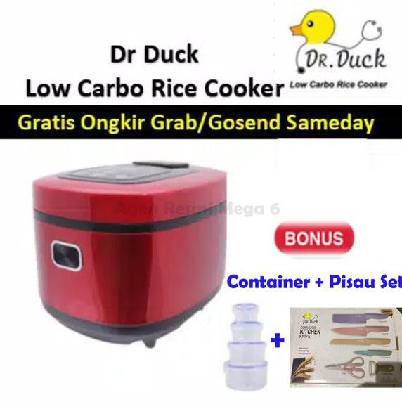 Dr Duck Low Carbo Rice Cooker - Rice Cooker Rendah Karbo