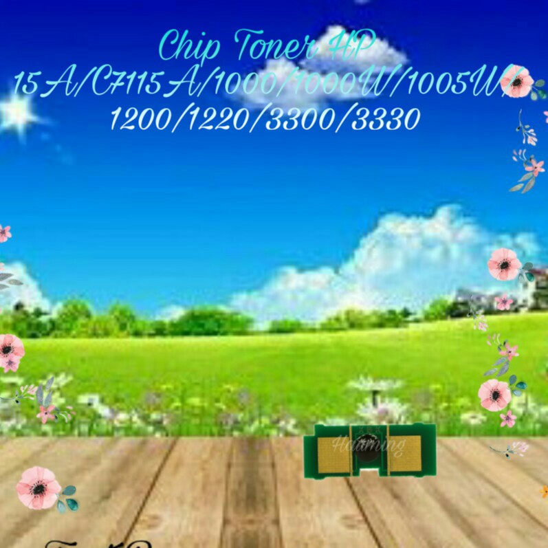 Chip Toner HP 15A C7115A 1000 1000W 1005W 1200 1200N 1200SE 1220 3300 3330 3380 3385 1Set