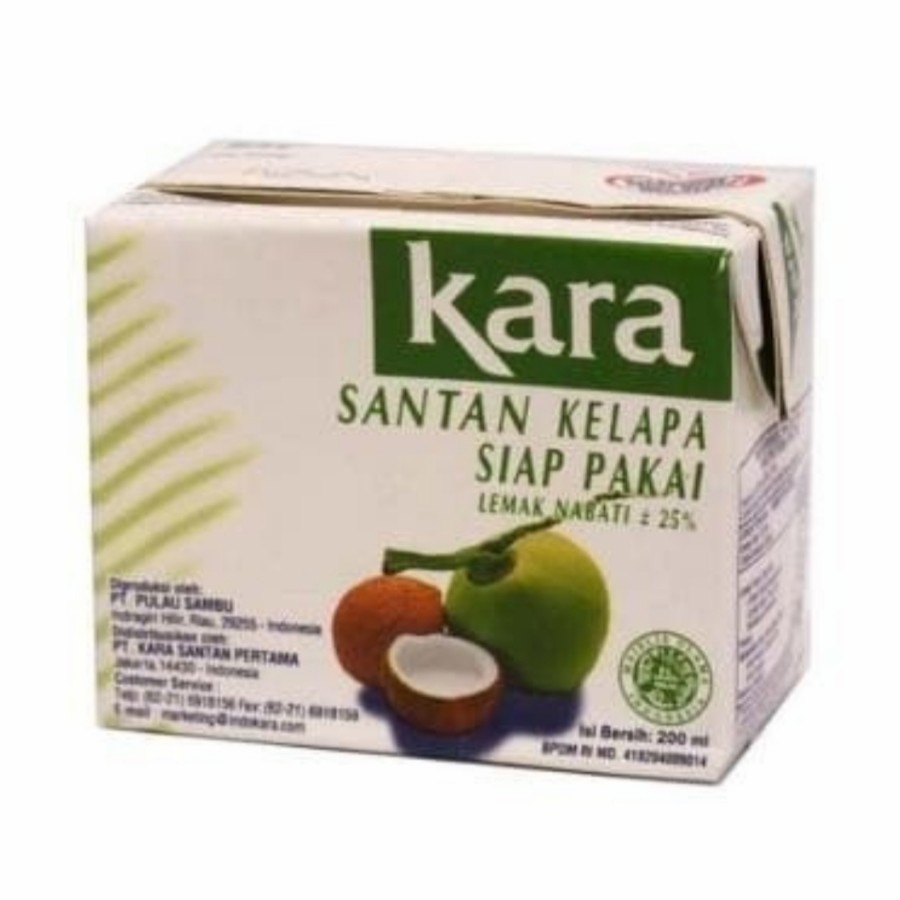 Kara Santan Santen Siap Pakai Instan Cair Kelapa 200ML 200 ML