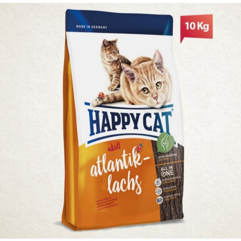 Ekspedisi Happy Cat Adult Salmon 10kg | Happy Cat Supreme ATLANTIC-LACHS 10kg | kucing