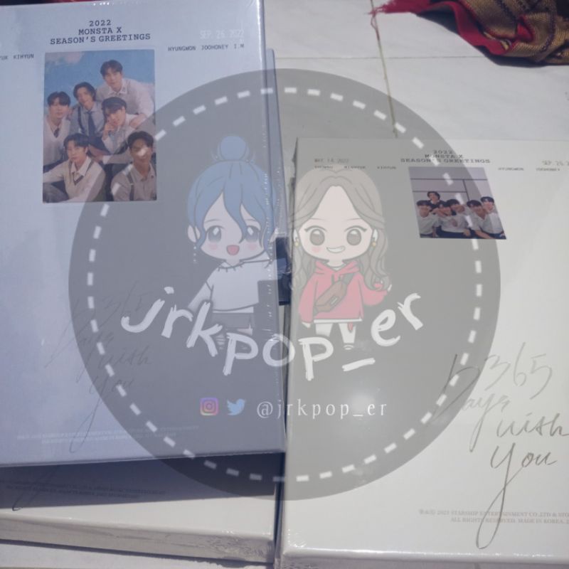 [SHARING] MONSTA X - SEASON GREETING 2022