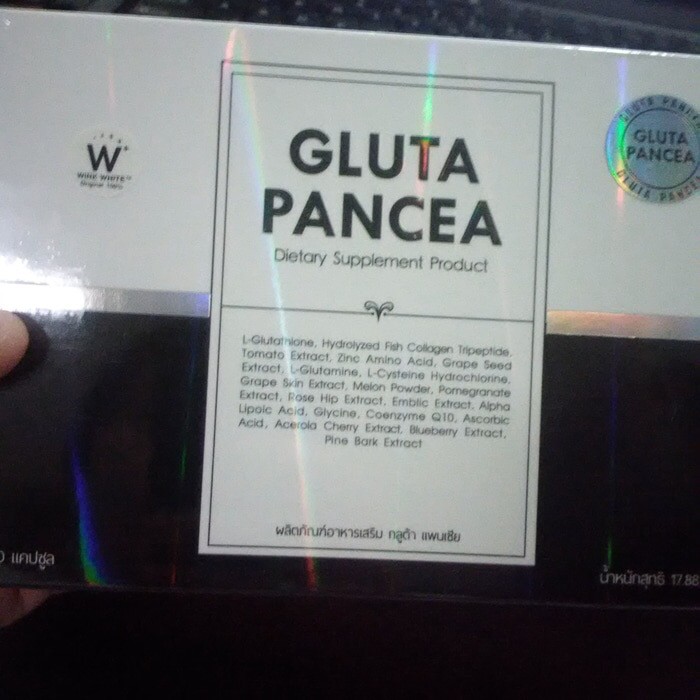 GLUTA PANCEA NEW FORMULA WINK WHITE ORIGINAL 100⎕