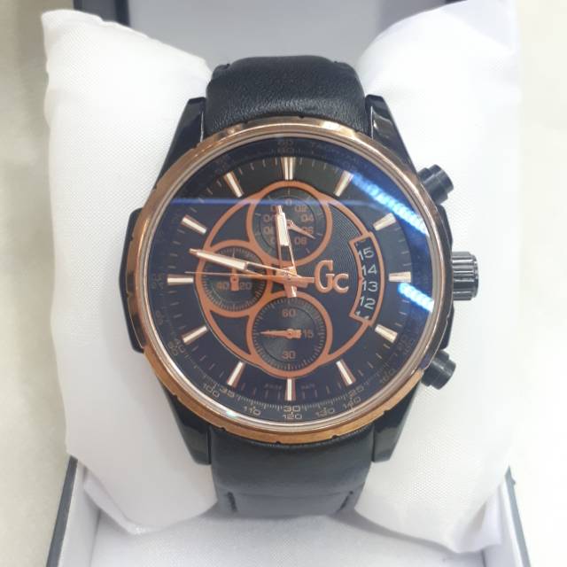 JAM TANGAN PRIA Gc GUESS COLLECTION CRONOGRAPH