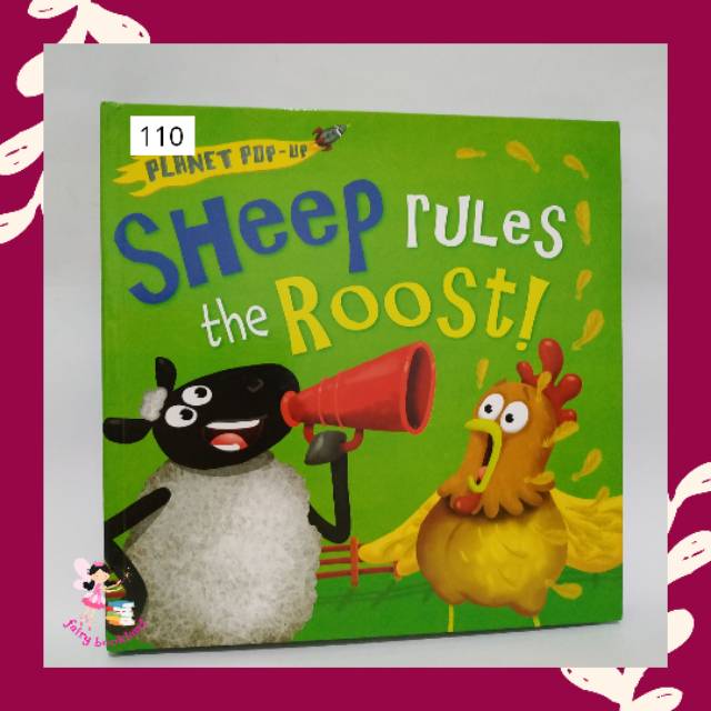 Buku Pop out impirt murah planet pop up sheep rules the roost buku bbw murah