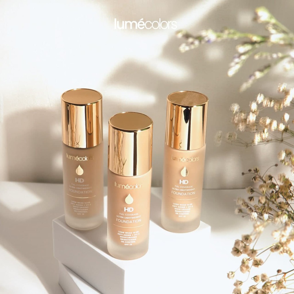 Foundation Full coverage LUMECOLORS HD Ultra Lightweight Foundation