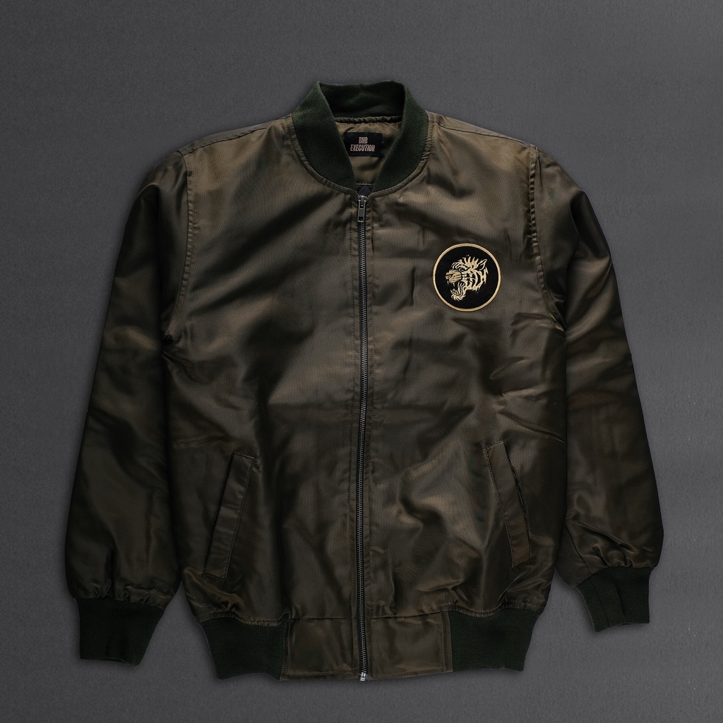 DND EXE Jaket Bomber Rawk Black