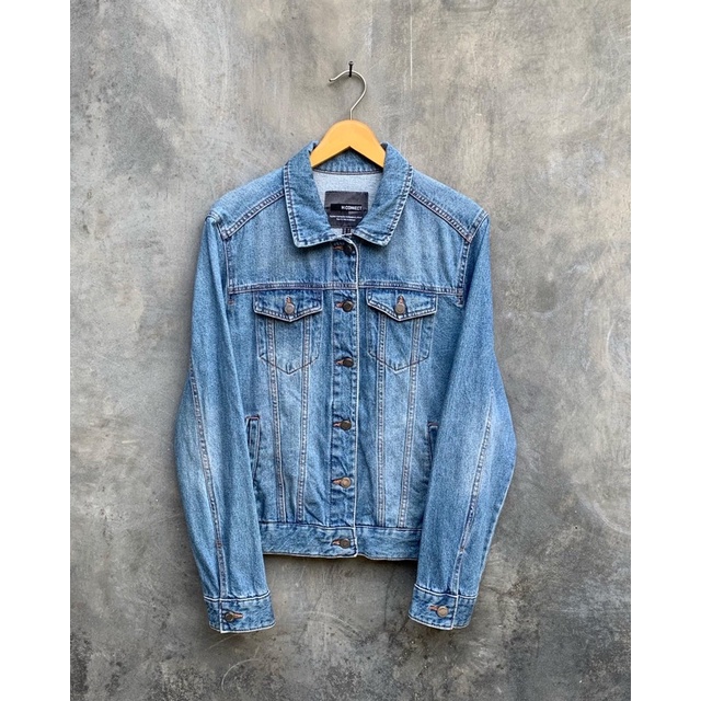 trucker jaket jeans h connect