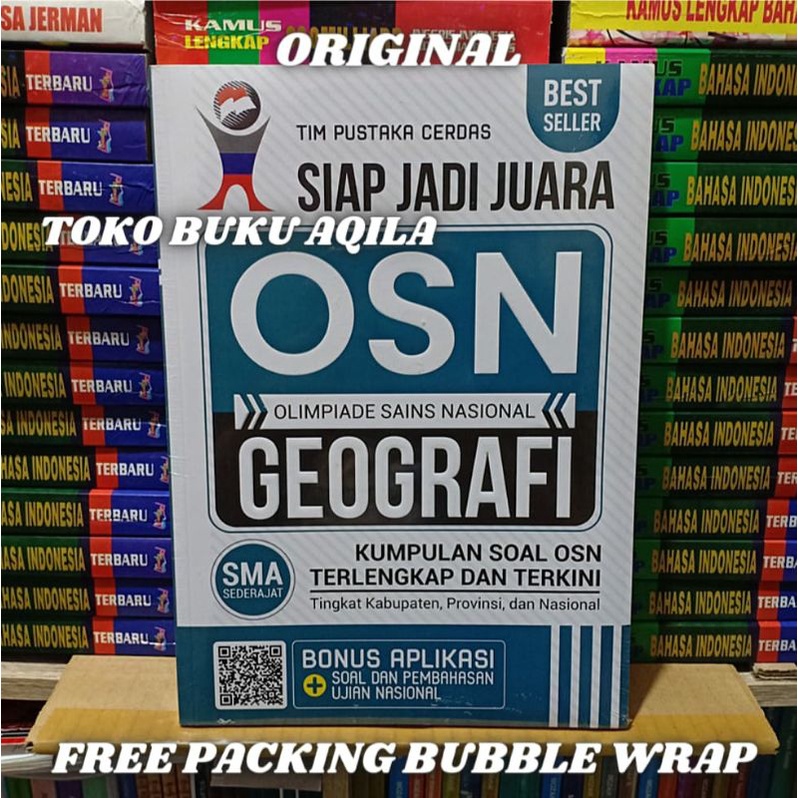 BEST SELLER Buku SOAL OSN SMA PUSTAKA BARU PRESS MATEMATIKA FISIKA KIMIA BIOLOGI EKONOMI GEOGRAFI AKUNTANSI KOMPUTER KEBUMIAN-OSN GEOGRAFI SMA