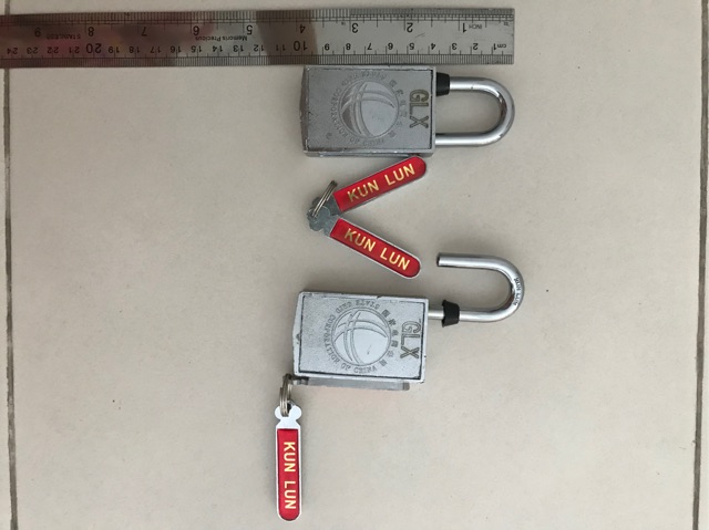 Gembok Magnet GLX uk 40mm - Kunci Gantung tanpa lubang kunci - Magnetic Padlock 40 mm