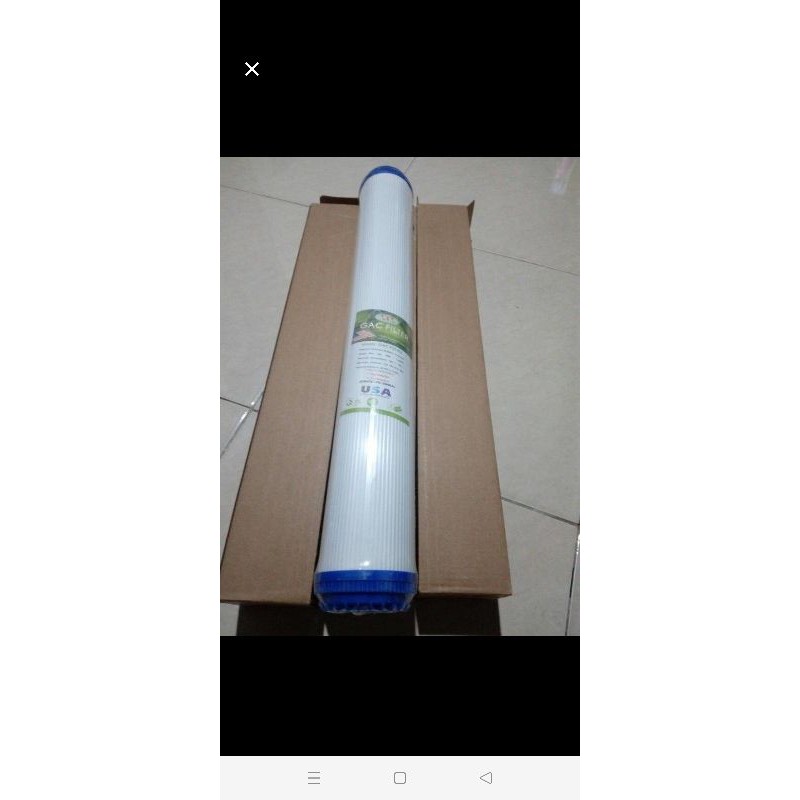 GAC 20&quot; udf aktif karbon 20inch aquafilt