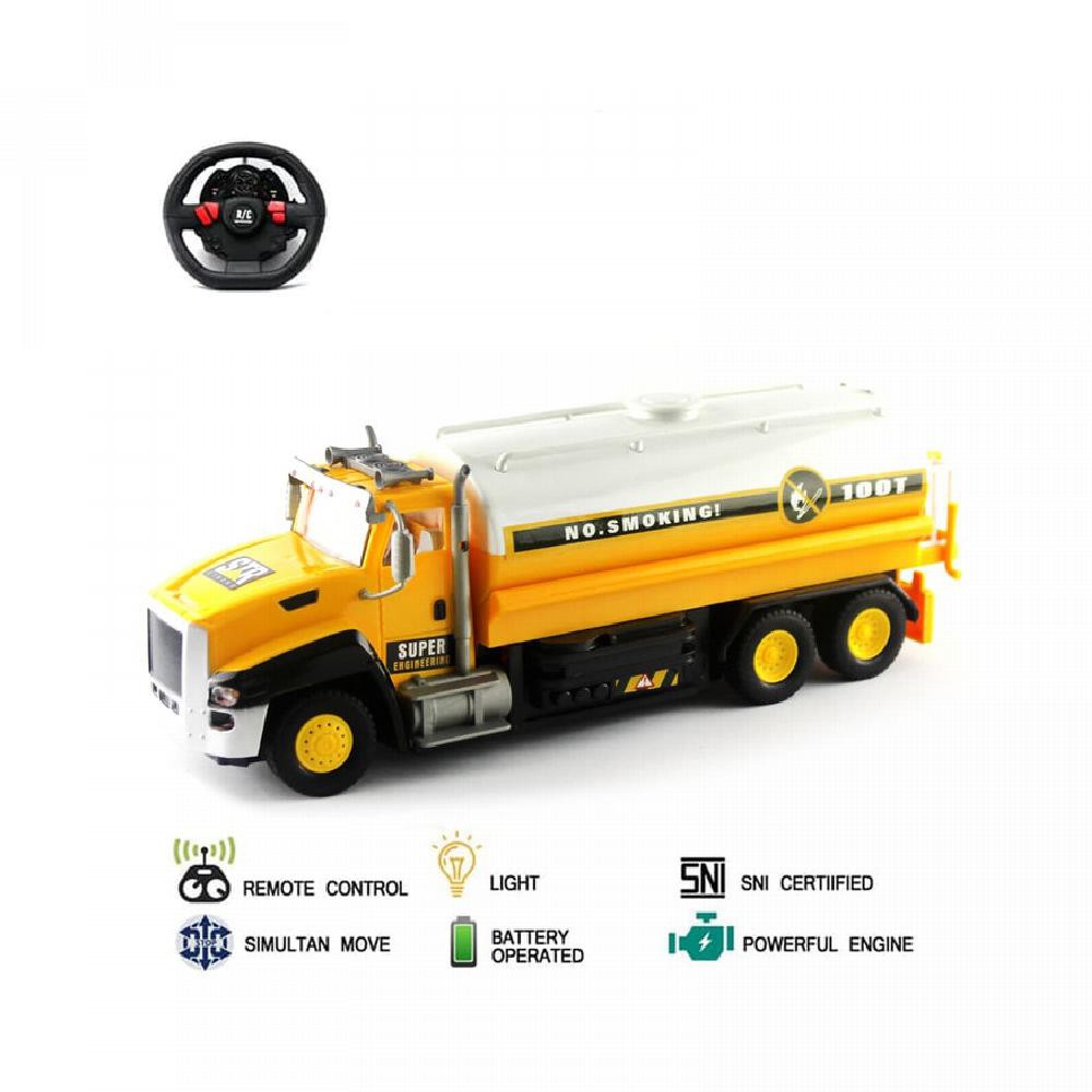 Mainan Mobil Remote Control RC Truk Tanki Bensin