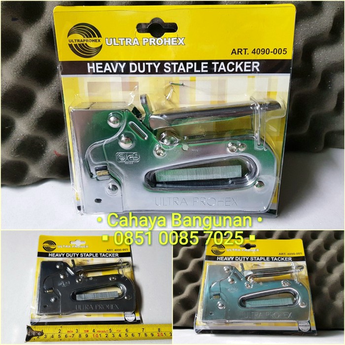 

STAPLES STAPLE GUN ULTRA PROHEX Jok Tembak Tacker Hekter HEAVY DUTY