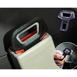 Seat belt buckle alarm buzzer stopper / pembuka botol minuman vbmo hitam