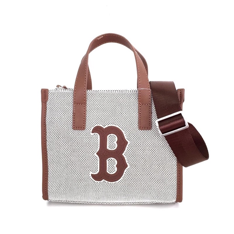 MLB Basic Logo Canvas Small Tote Bag