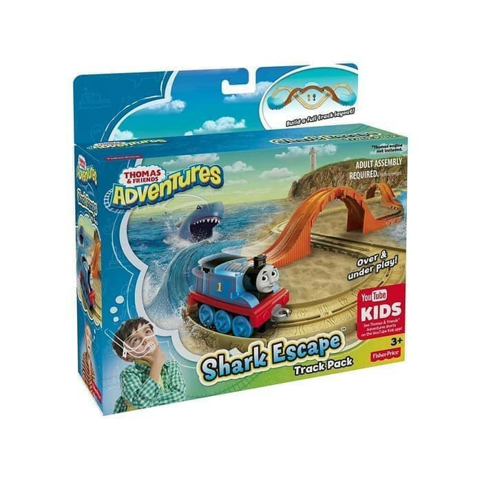 Diecast Hotwheels - Diecast Set - Diecast Thomas And Friends Thomas And Friends Track Shark Escape