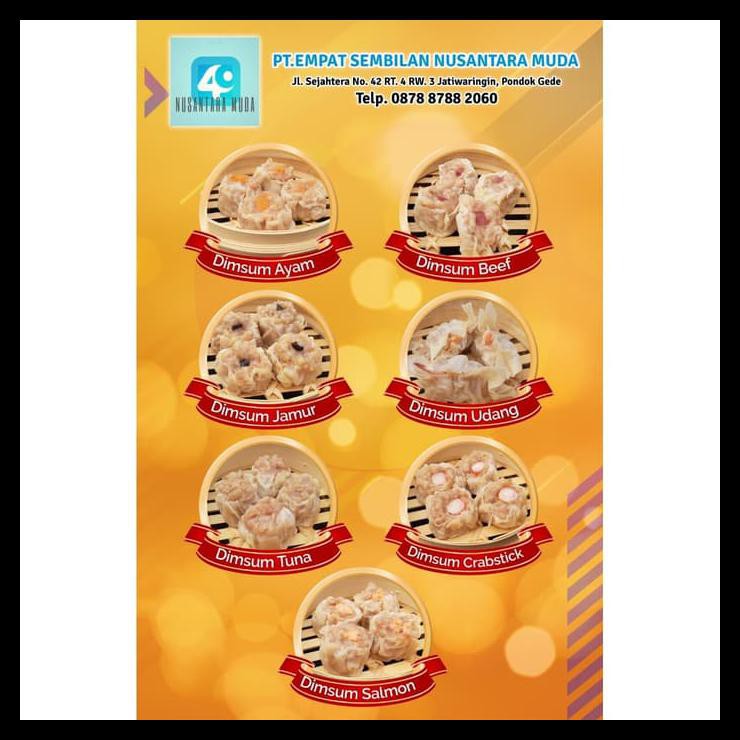 

PROMO DIMSUM SEHAT ISI 25 PCS 49 Nusantara Bahari