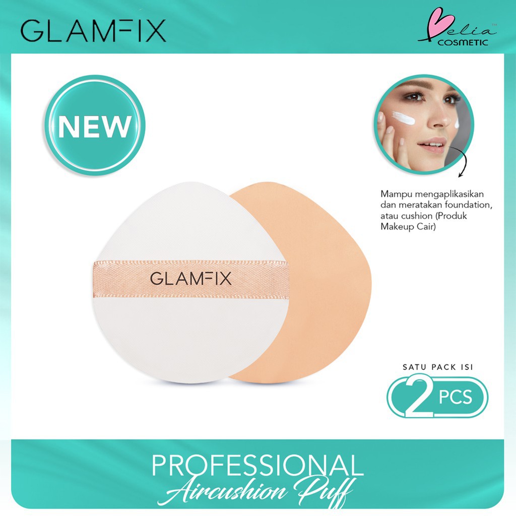 ❤ BELIA ❤ Glam Fix Puff Camelia | Fix Summer Pocket Professional Powder Sponge Glamfix Y.O.U Makeups