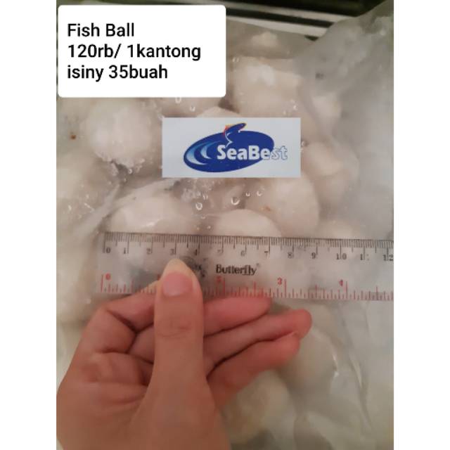 

Seabest Fish Ball - Bakso Ikan 1kg