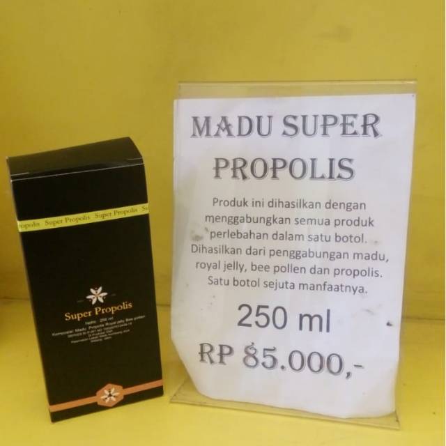 

Madu Super Propolis