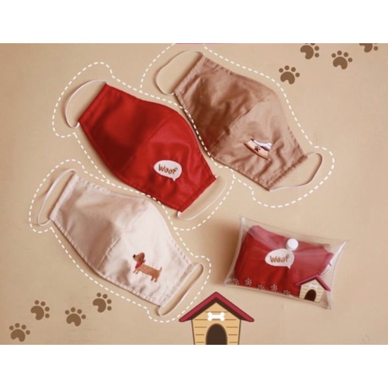 masker fairyn dog set