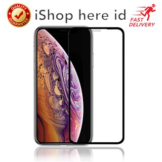 HD 9H Full Cover Tempered Glass Anti Gores iPhone X XR XS