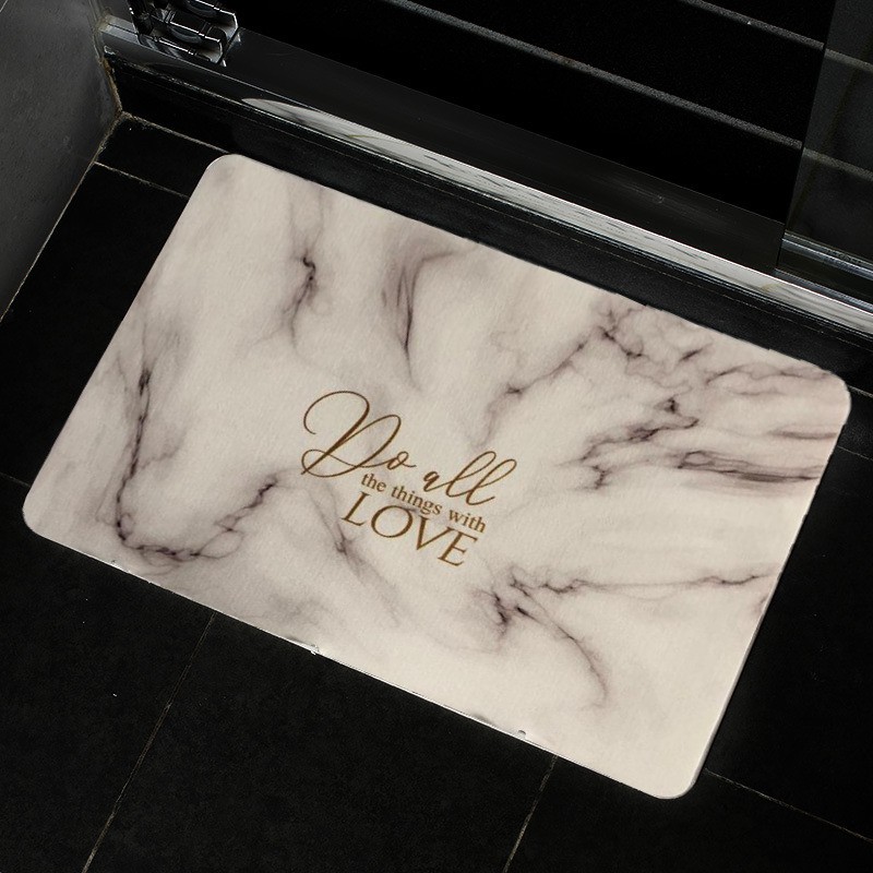 Keset Gulung Soft Diatomite Bisa Gulung Cepat Meresap Air / Keset Kaki