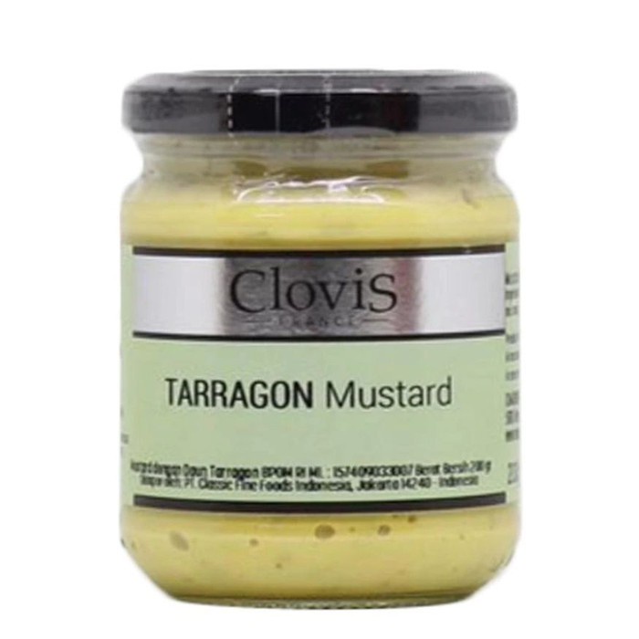

Clovis Tarragon Mustard 200 gr