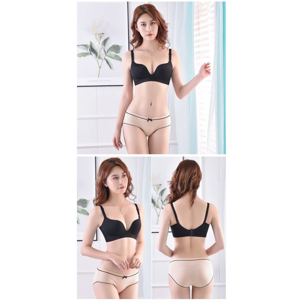 CD Celana Dalam Undies Wanita Katun Polos Pita.