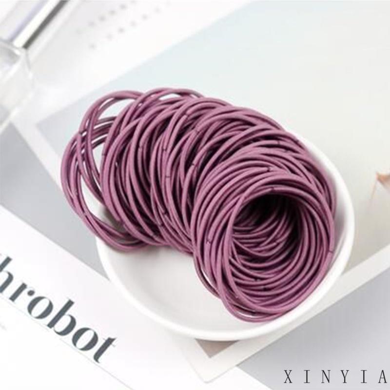 【COD】Ikat Rambut Seamless Ukuran 2mm Warna Macaron