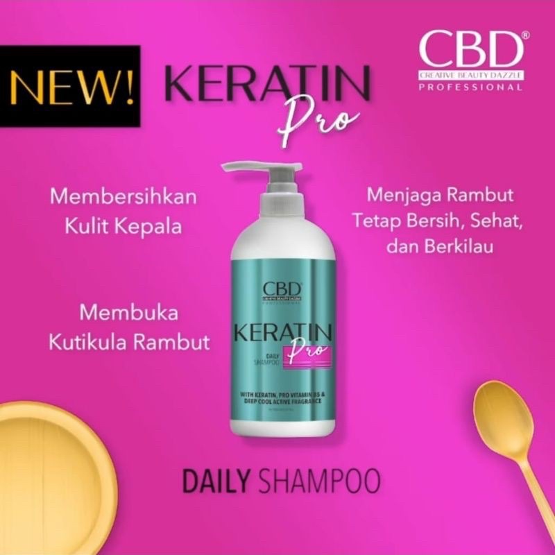 CBD Pro Keratin Daily SHAMPOO 1000 ML