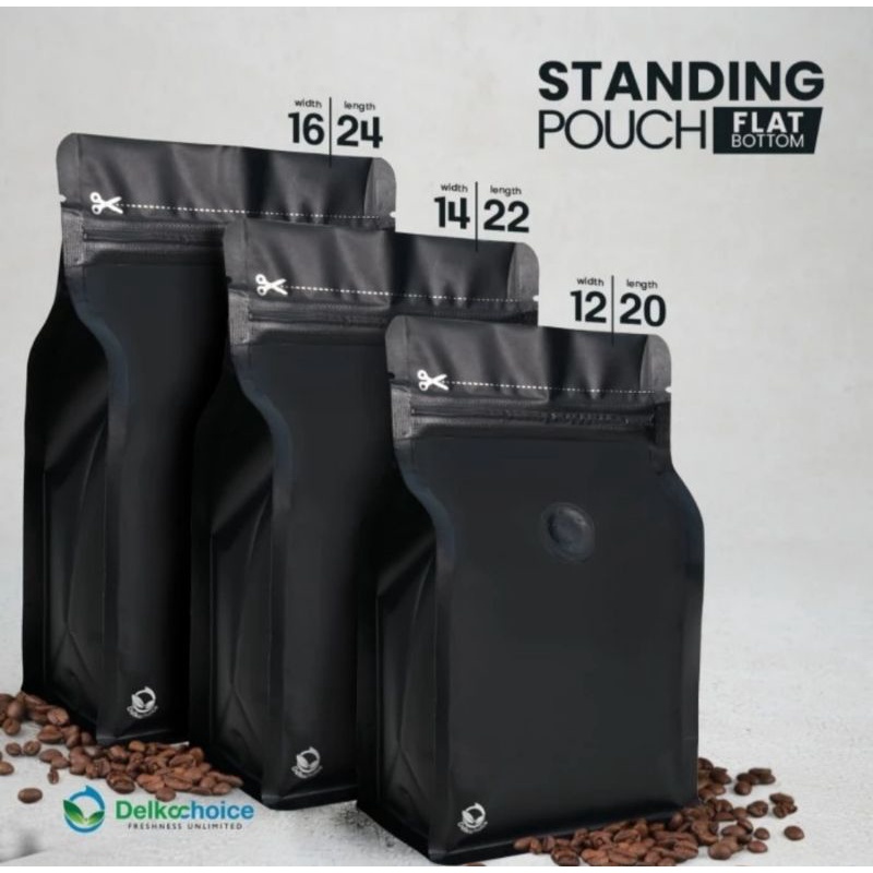 Standing Pouch Flat Bottom Valve