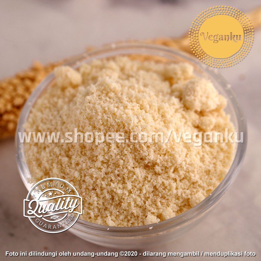 

Veganku - Tepung Almond POWDER 100gr Bubuk Kacang Alami Vegetarian