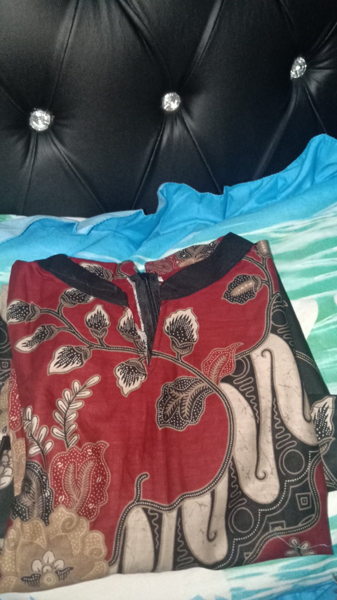 Tunik Batik Wanita Motif Terbaru Lengan Panjang Batik Aziza