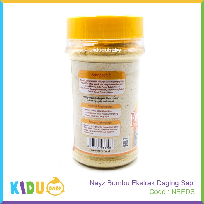 Nayz Kaldu Bumbu Ekstrak Daging Kidu Baby