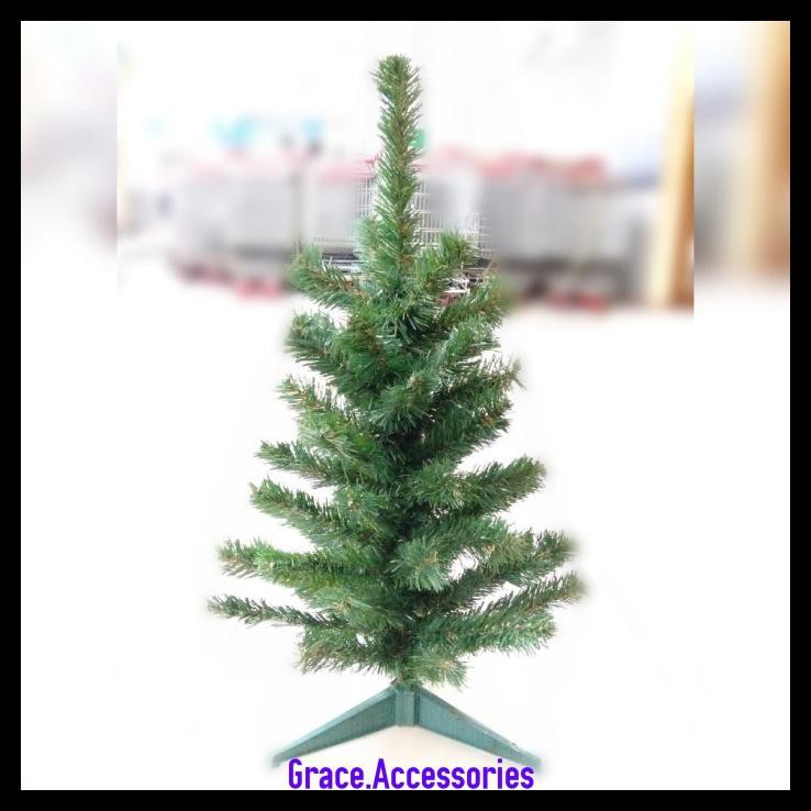 

Pohon Natal Mini Meja 2 Ft 60 Cm Murah Hiasan Ornamen Dekorasi Natal