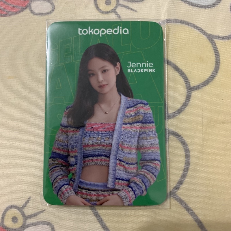 PHOTOCARD PC JENNIE BLACKPINK TOKO HIJAU TOKO*EDIA