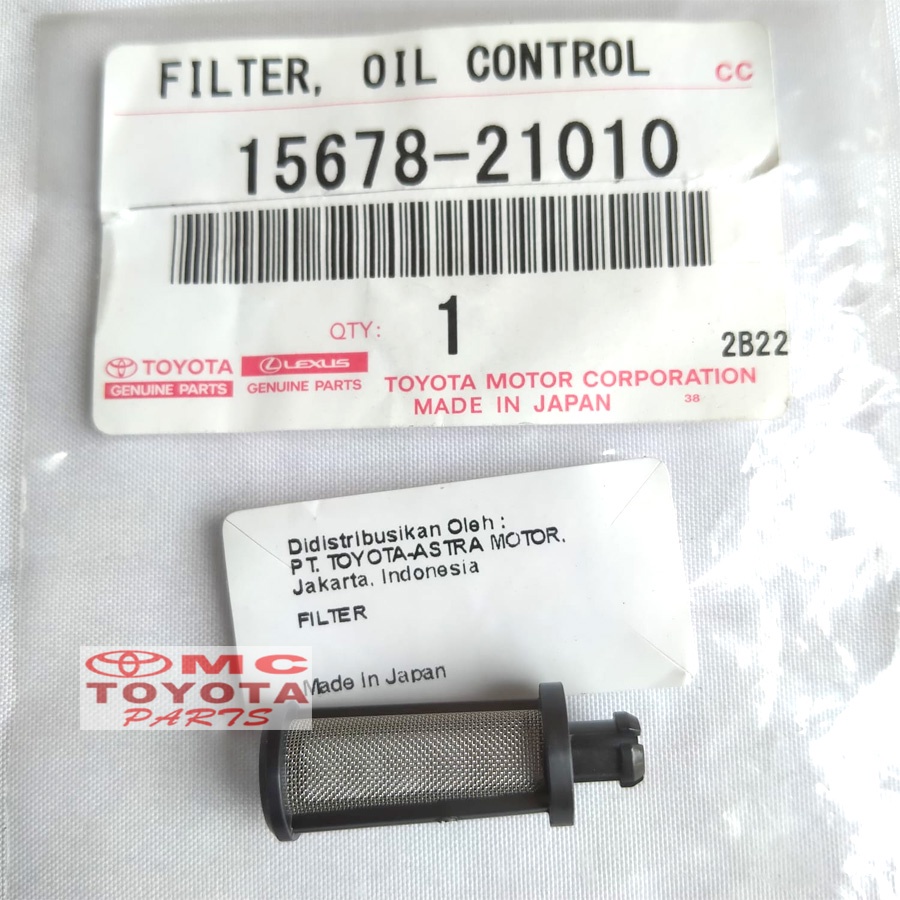 Filter Oil Control valve Avanza Altis Yaris Rush Fortuner Hilux Xenia Terios Innova Vios 15678-21010