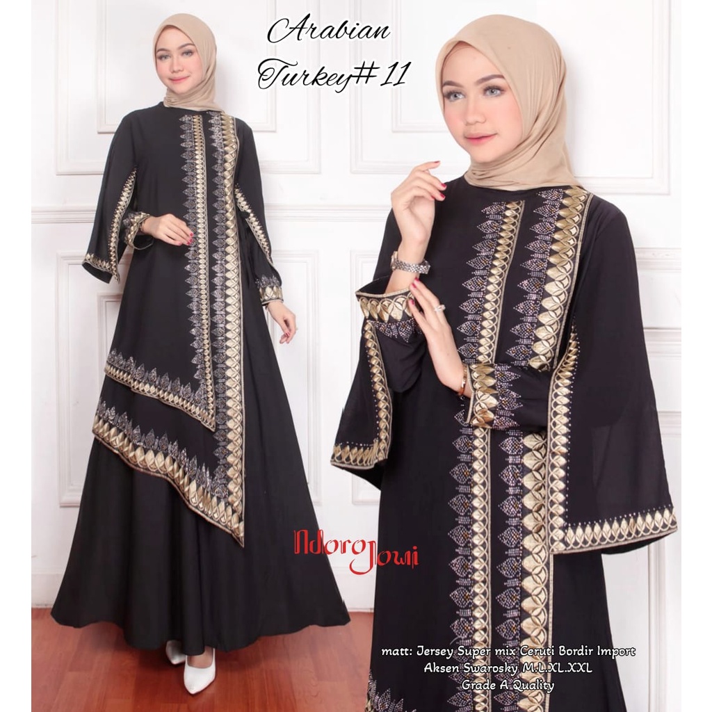Baju Gamis Arabian Turkey#11