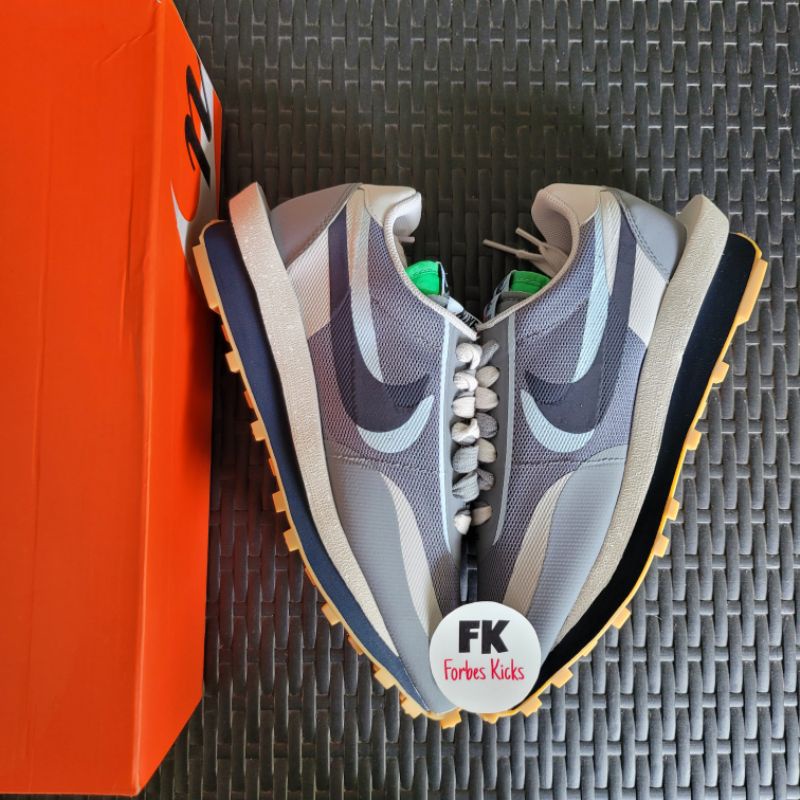 Nike LD Waffle Sacai Clot Kiss Of Death 2 Cool Grey