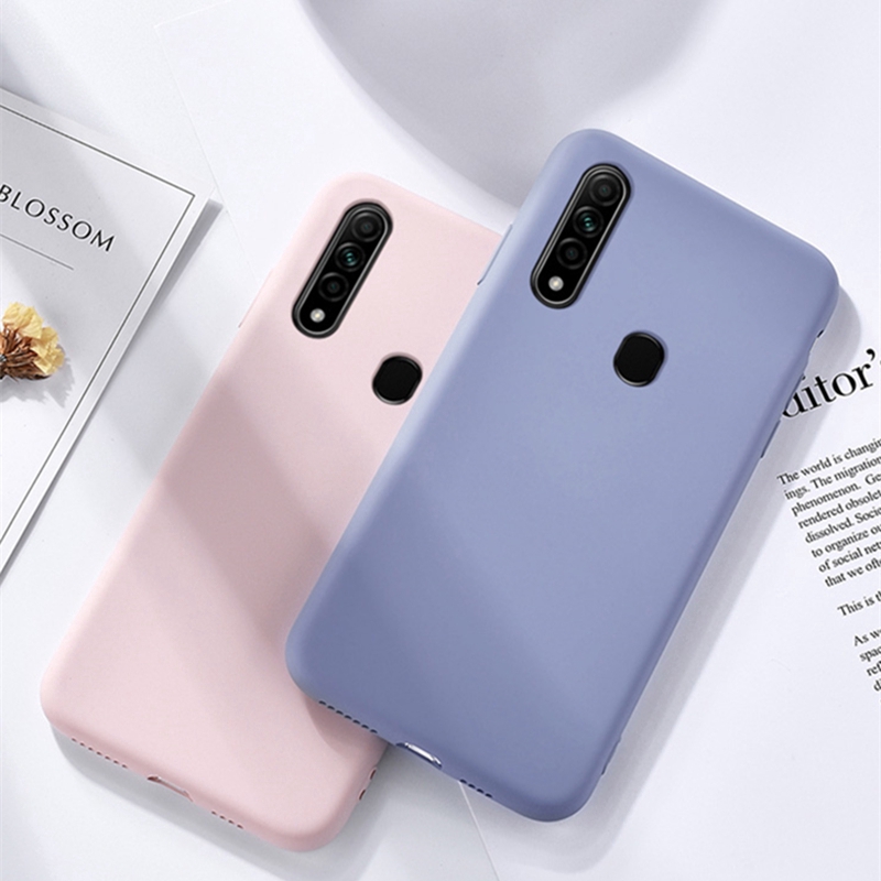 Casing Soft Case Silikon Anti Slip Shockproof untuk oppo a31 2020 A8 A5 2020 oppo a91 cafwl