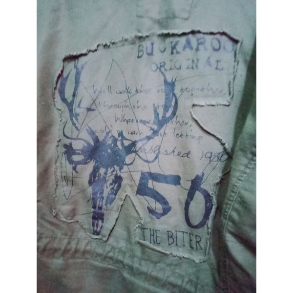 jaket parka milltery buckaroo original